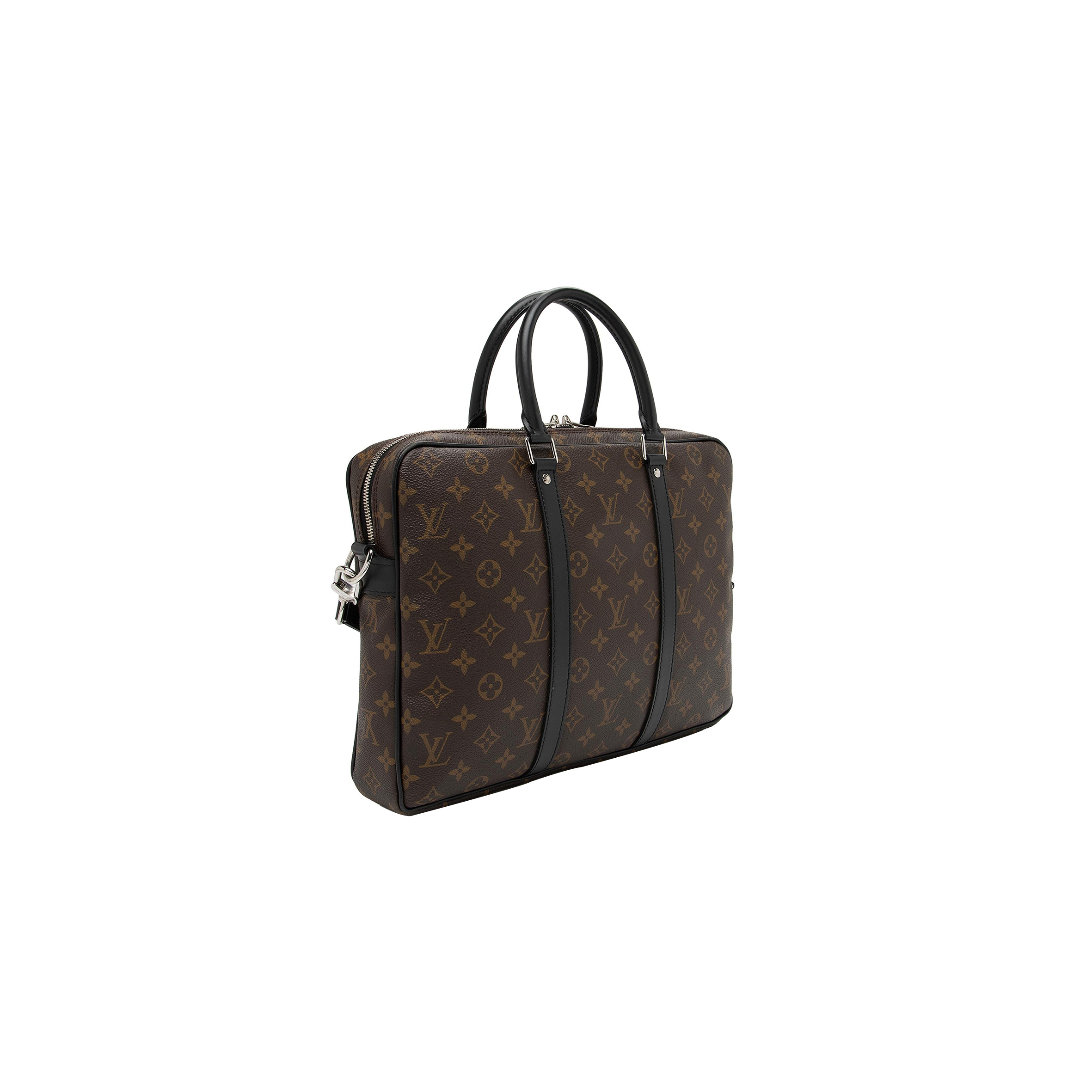 LOUIS VUITTON MASTER MONOGRAM CANVAS PORTE DOCUMENTS VOYAGE PM MESSENGER BAG M40226 (41*31*7cm)